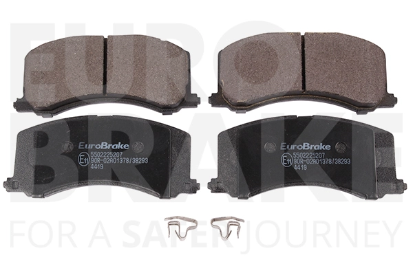 Тормозные колодки дисковые передние EUROBRAKE 5502225207