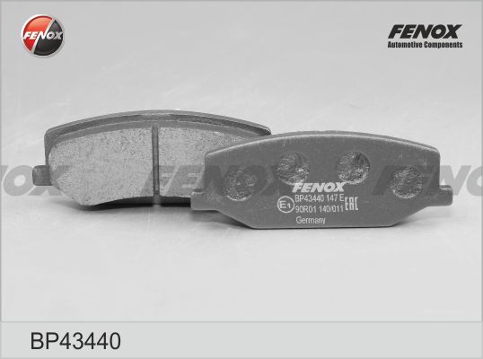 Колодки торм пер FENOX BP43440