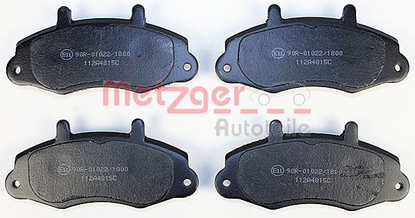 Колодки тормозные дисковые METZGER 1170604