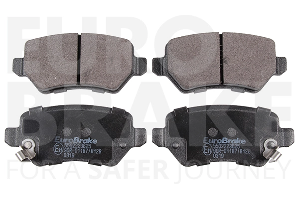 Тормозные колодки дисковые задние EUROBRAKE 5502223625