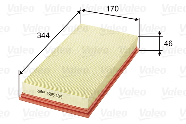 Фильтр воздушный VALEO 585189