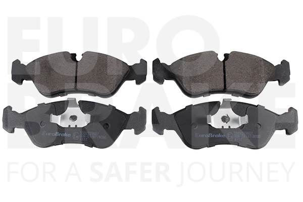 Тормозные колодки дисковые передние EUROBRAKE 5502223607
