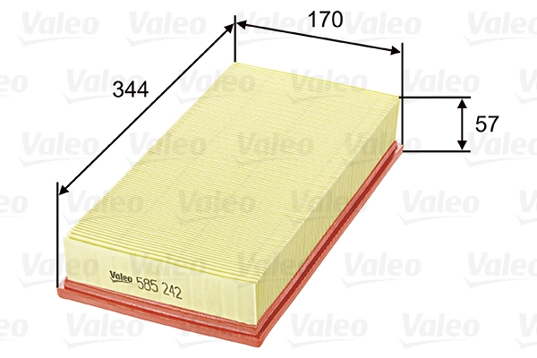 Фильтр воздушный VALEO 585242