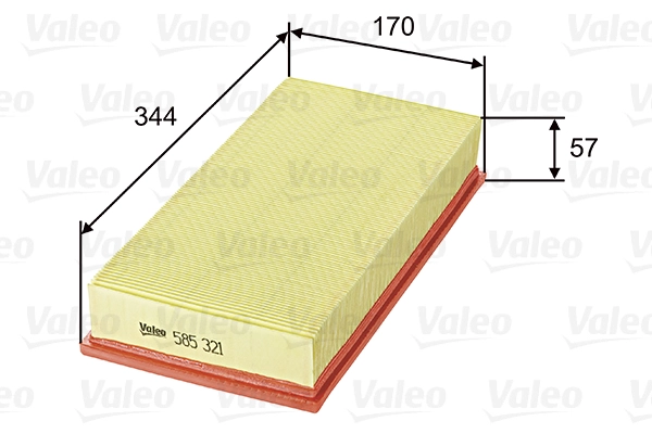Фильтр воздушный VALEO 585321