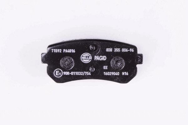 Колодки тормозные дисковые HELLA/BEHR/PAGID 8DB355006961