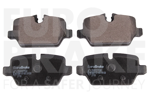 Комплект тормозных колодок. дисковый тормоз EUROBRAKE 5502221530