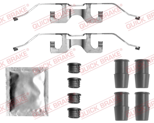 Комплект montazowy klocka hamulcowego передн. ford focus iii kuga ii QUICK BRAKE 1090044
