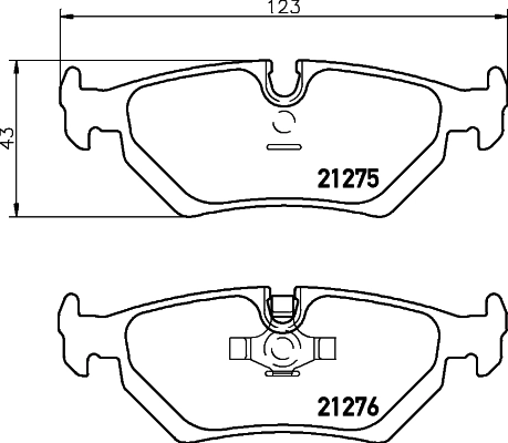 Колодки тормозные дисковые HELLA/BEHR/PAGID 8DB355006-841