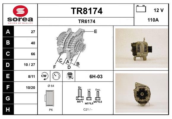 Генератор SNRA TR8174