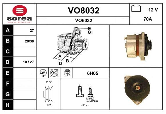 Генератор SNRA VO8032