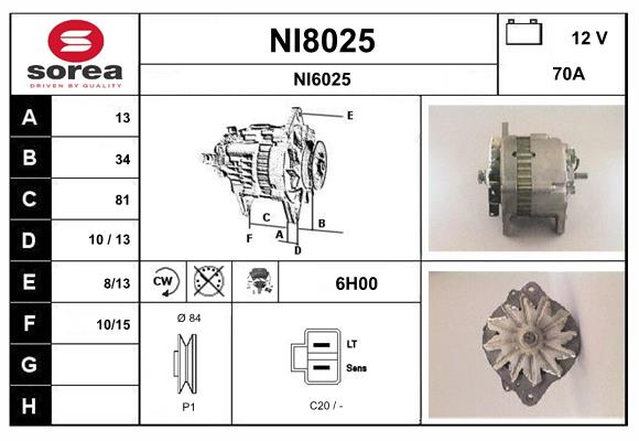 Генератор SNRA NI8025