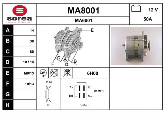 Генератор SNRA MA8001