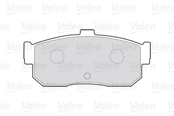 Колодки торм зад VALEO 301668