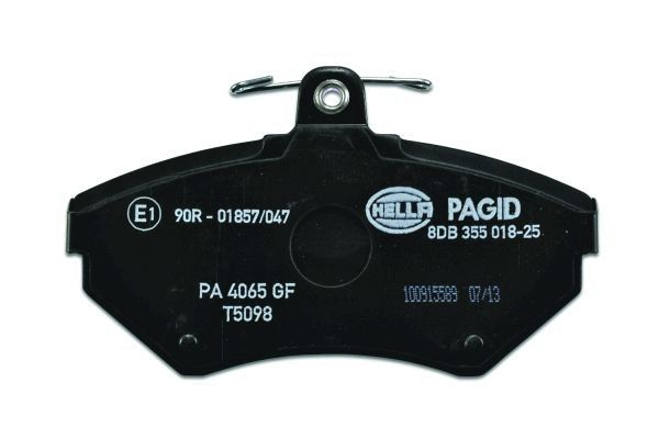 Колодки тормозные дисковые HELLA/BEHR/PAGID 8DB355018251