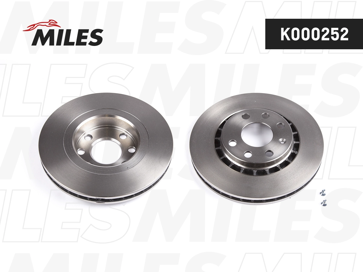 Диск тормозной MILES K000252