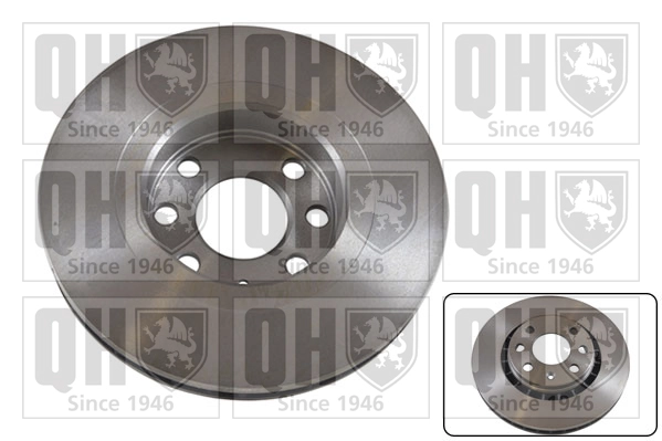 Диск тормозной QUINTON HAZELL BDC3680