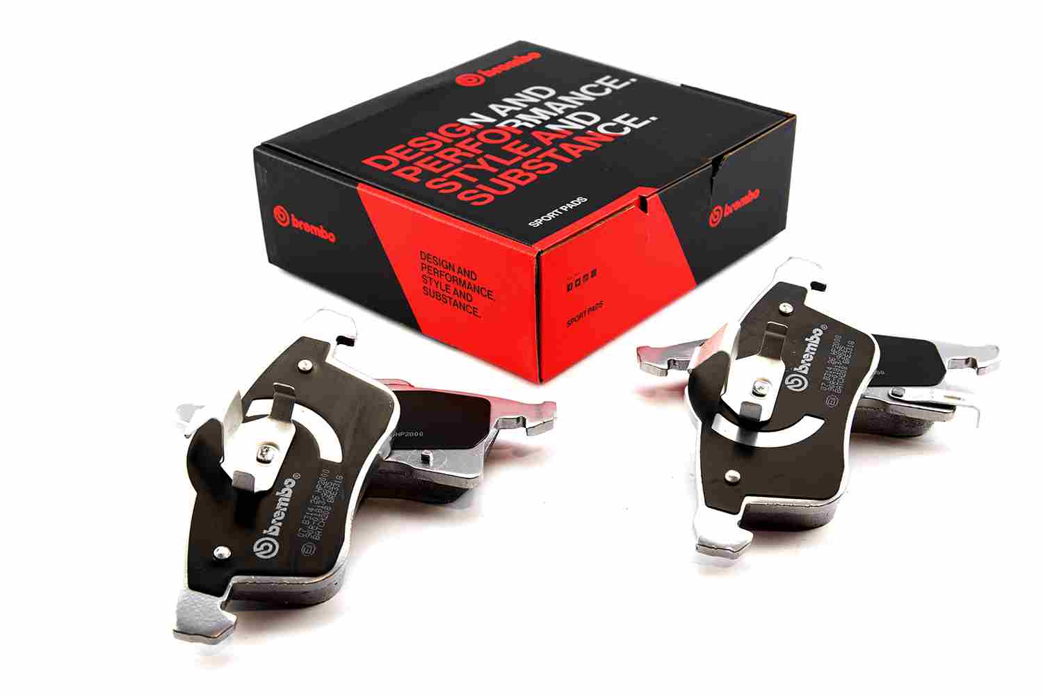 Комплект тормозных колодок дисковый тормоз BREMBO 07B.314.26