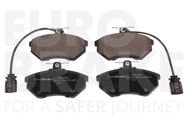 Тормозные колодки дисковые передние EUROBRAKE 5502229984