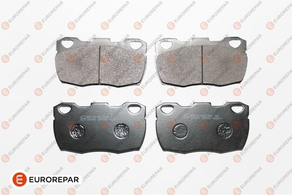 Колодки тормозные дисковые EUROREPAR 1639373180