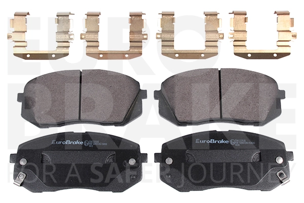 Тормозные колодки дисковые передние EUROBRAKE 5502223535