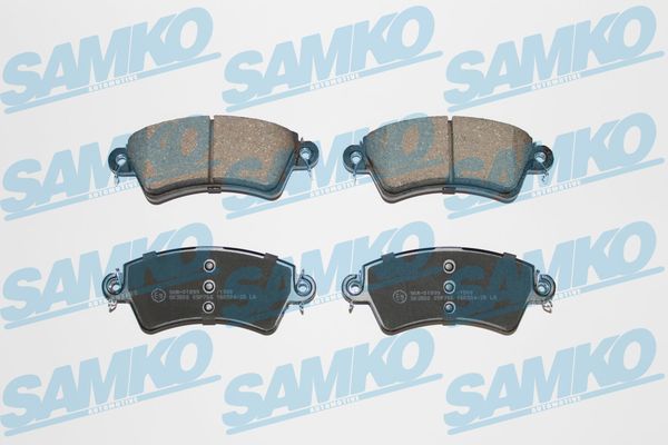 Колодки тормозные дисковые SAMKO 5SP766