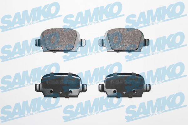 Колодки тормозные дисковые SAMKO 5SP998