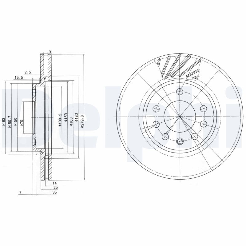 Запчасть DELPHI BG3405C