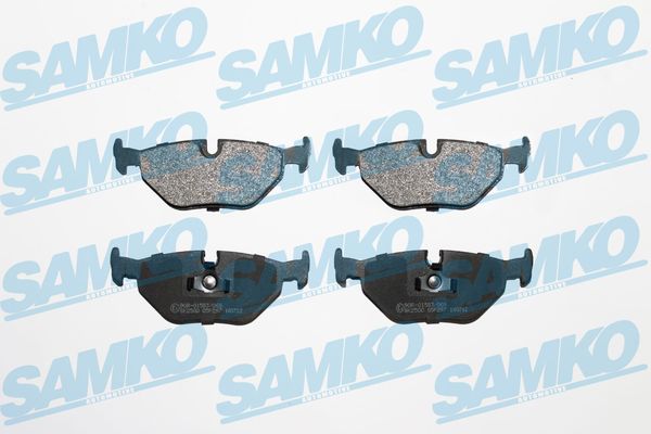 Колодки тормозные дисковые SAMKO 5SP297