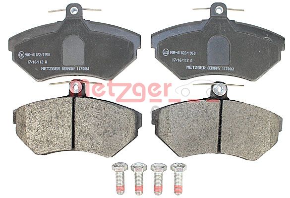 Колодки тормозные дисковые METZGER 1170061