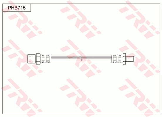 Тормозной шланг TRW PHB715