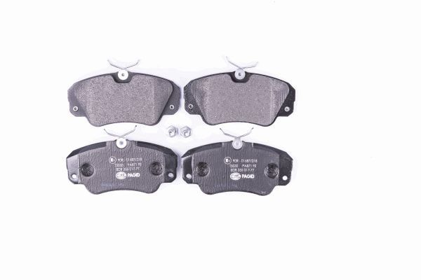 Колодки тормозные дисковые HELLA/BEHR/PAGID 8DB355017771