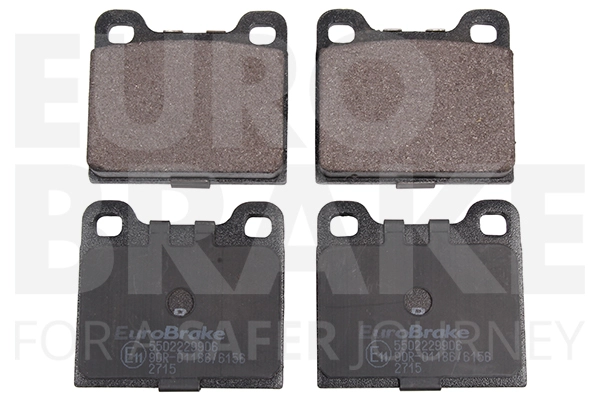 Тормозные колодки дисковые EUROBRAKE 5502229906