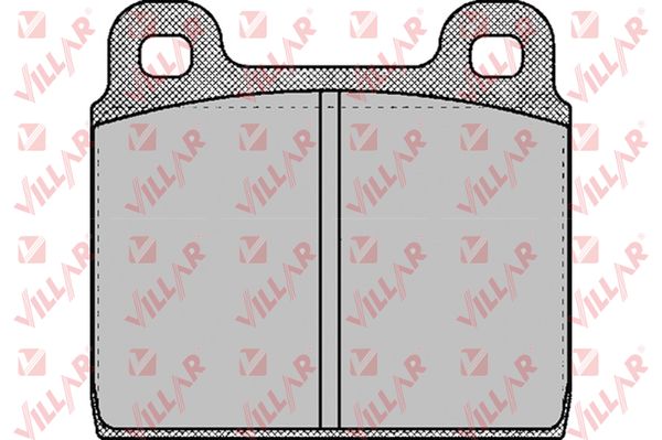 Колодки тормозные дисковые VILLAR 626.0026