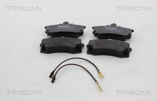 Колодки тормозные дисковые TRISCAN 8110 70125