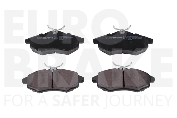 (производитель eurobrake) тормозные колодки EUROBRAKE 5502221950