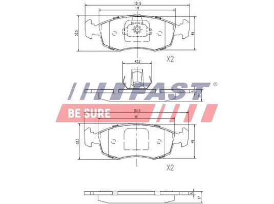  FAST FT29122