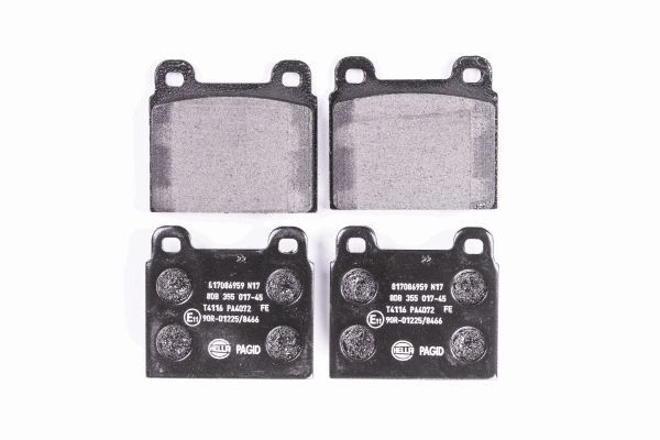 Колодки тормозные дисковые HELLA/BEHR/PAGID 8DB355017451