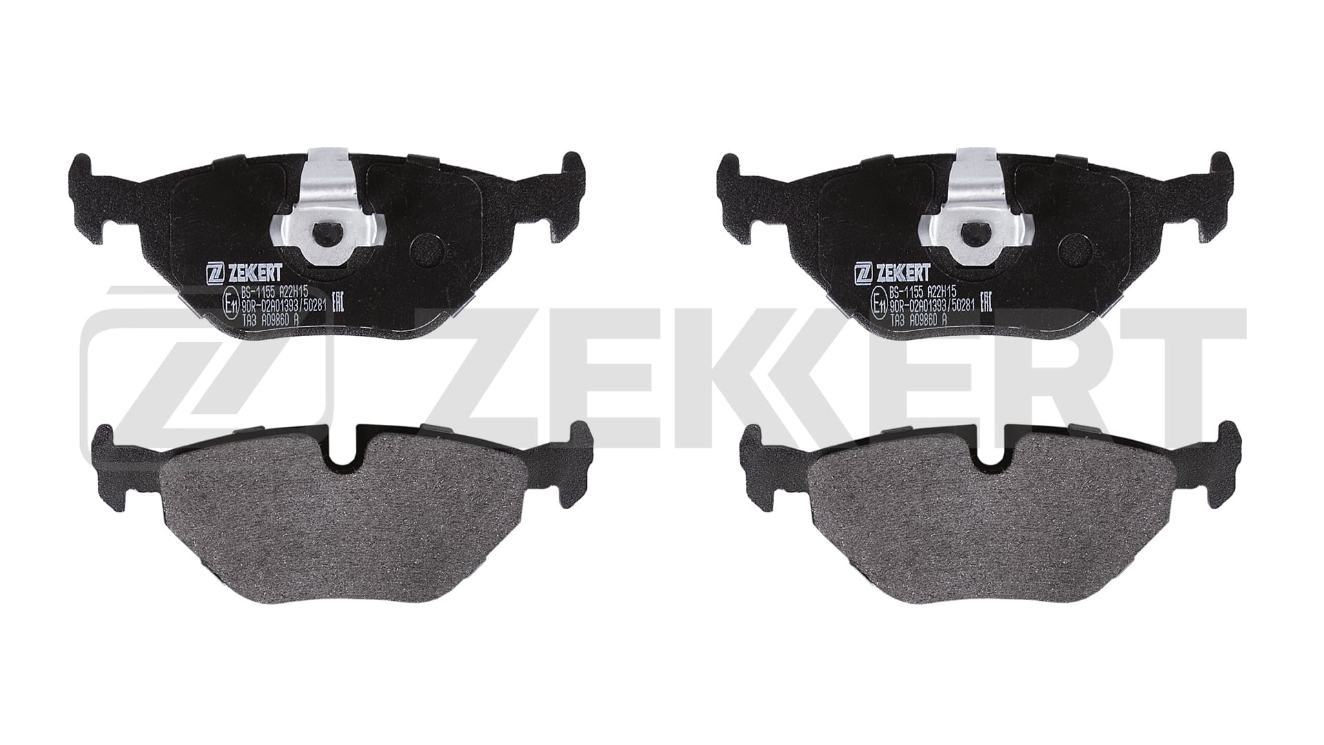 Колодки тормозные ZEKKERT BS1155