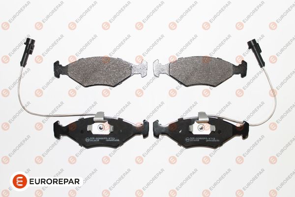 Колодки тормозные дисковые EUROREPAR 1617276780