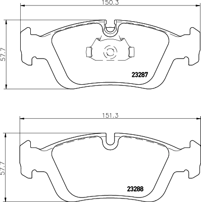 Колодки тормозные дисковые MINTEX MDK0262