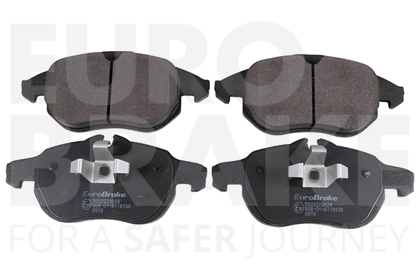Тормозные колодки дисковые передние EUROBRAKE 5502223628
