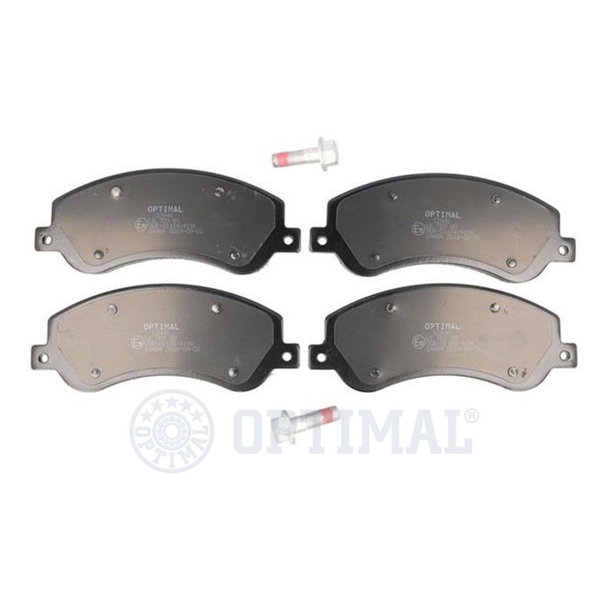 Колодки тормозные дисковые OPTIMAL 12446