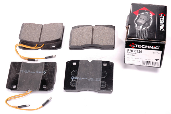 Комплект тормозных колодок дисковый тормоз PROTECHNIC PRP0326