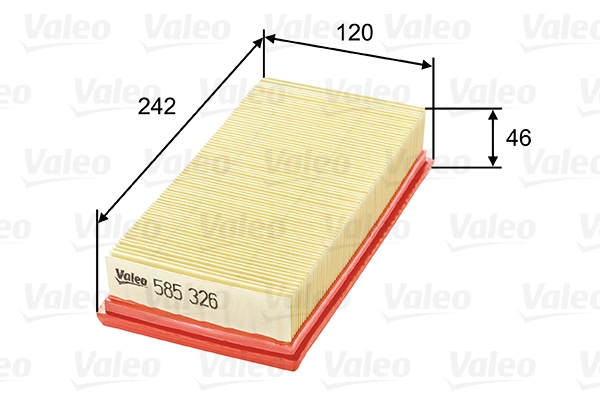 Фильтр воздушный VALEO 585326
