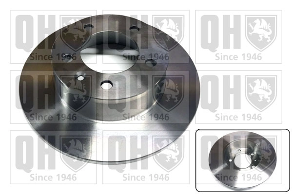 Диск тормозной QUINTON HAZELL BDC5348