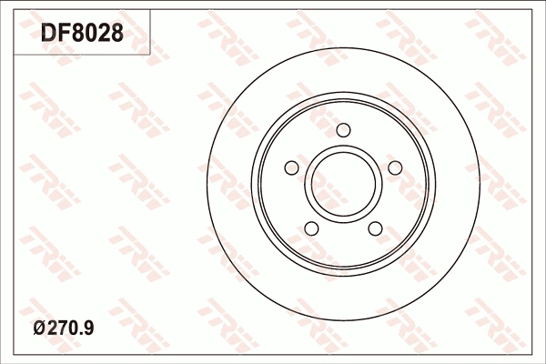 Запчасть TRW DF8028
