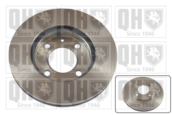 Диск тормозной QUINTON HAZELL BDC3309