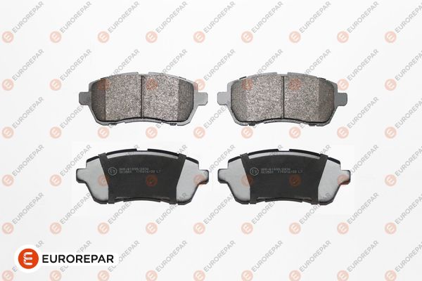Колодки тормозные дисковые EUROREPAR 1681166780