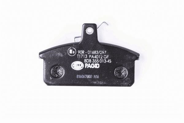 Колодки тормозные дисковые HELLA/BEHR/PAGID 8DB355013451