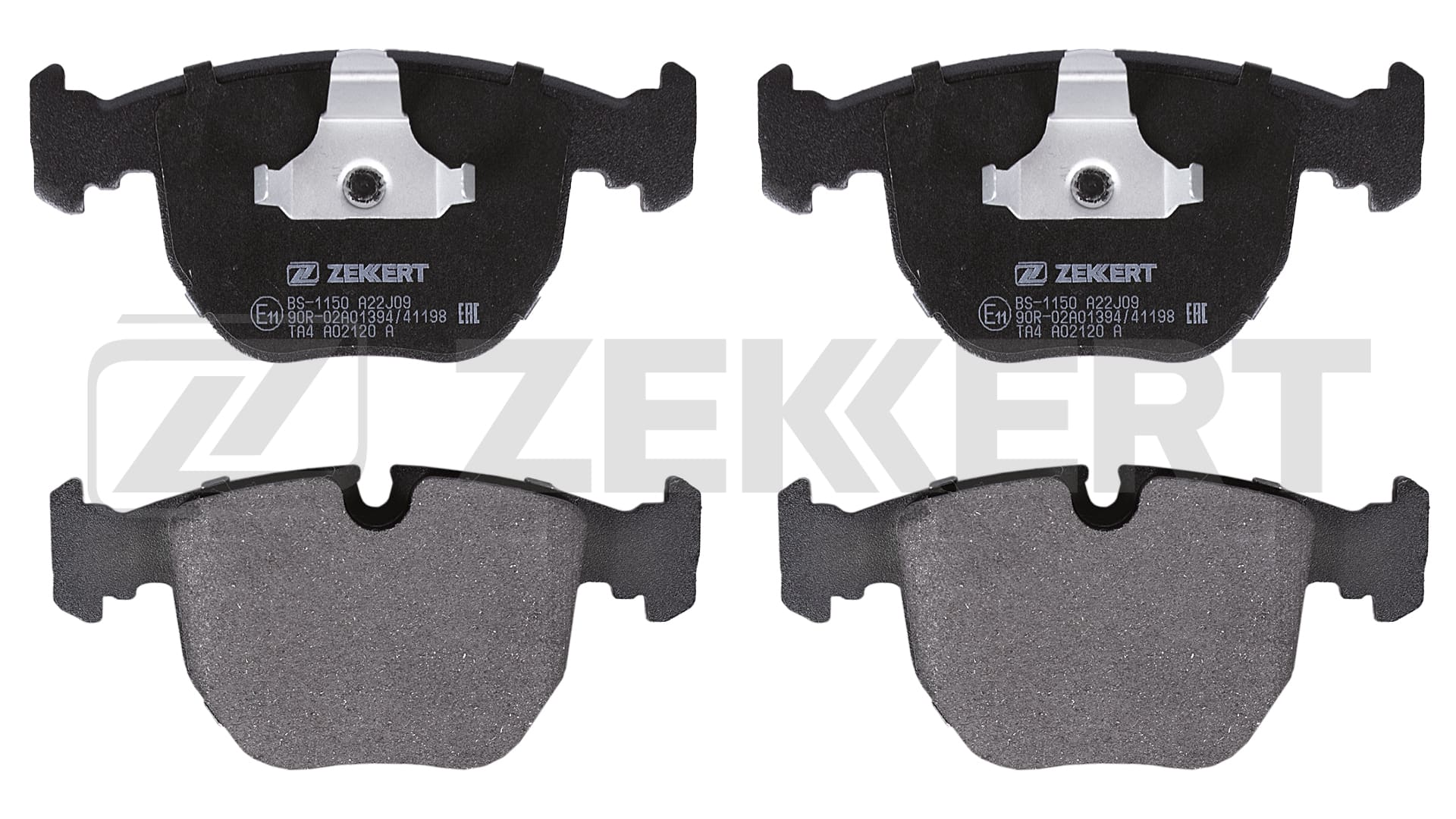Колодки тормозные ZEKKERT BS1150